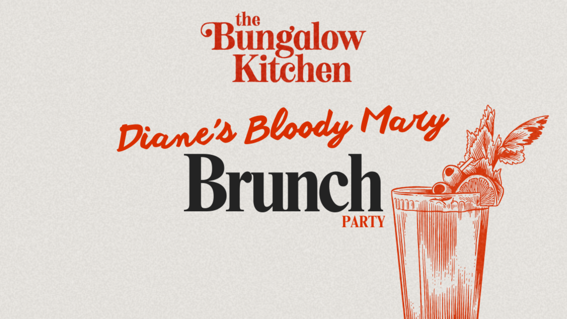 Diane’s Bloody Mary Brunch