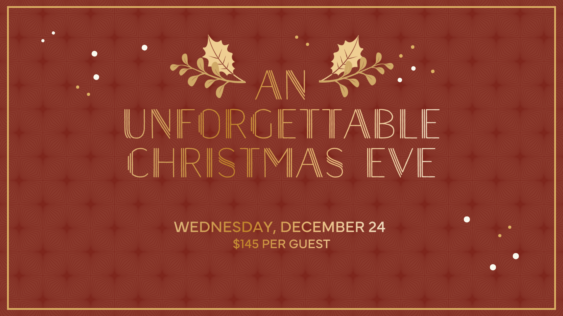 Join Us For Christmas Eve