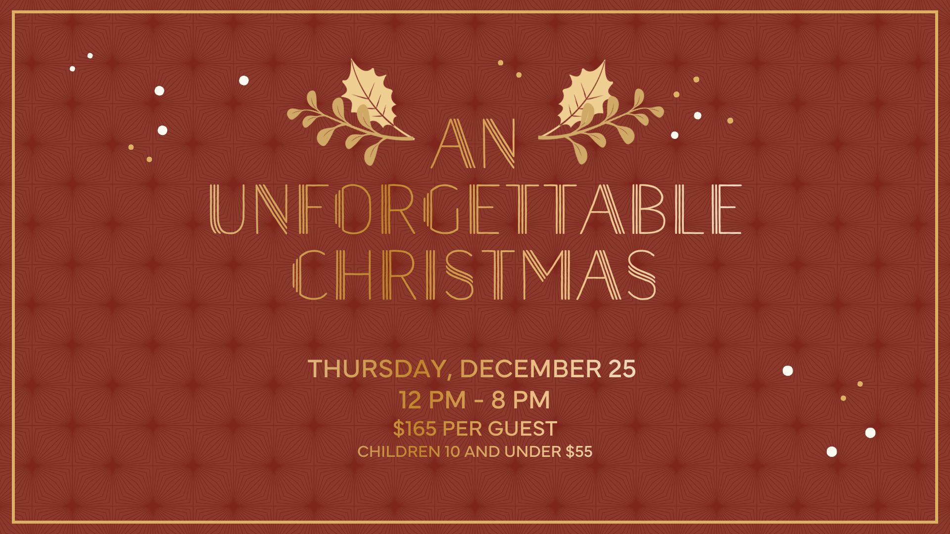 Join Us For Christmas