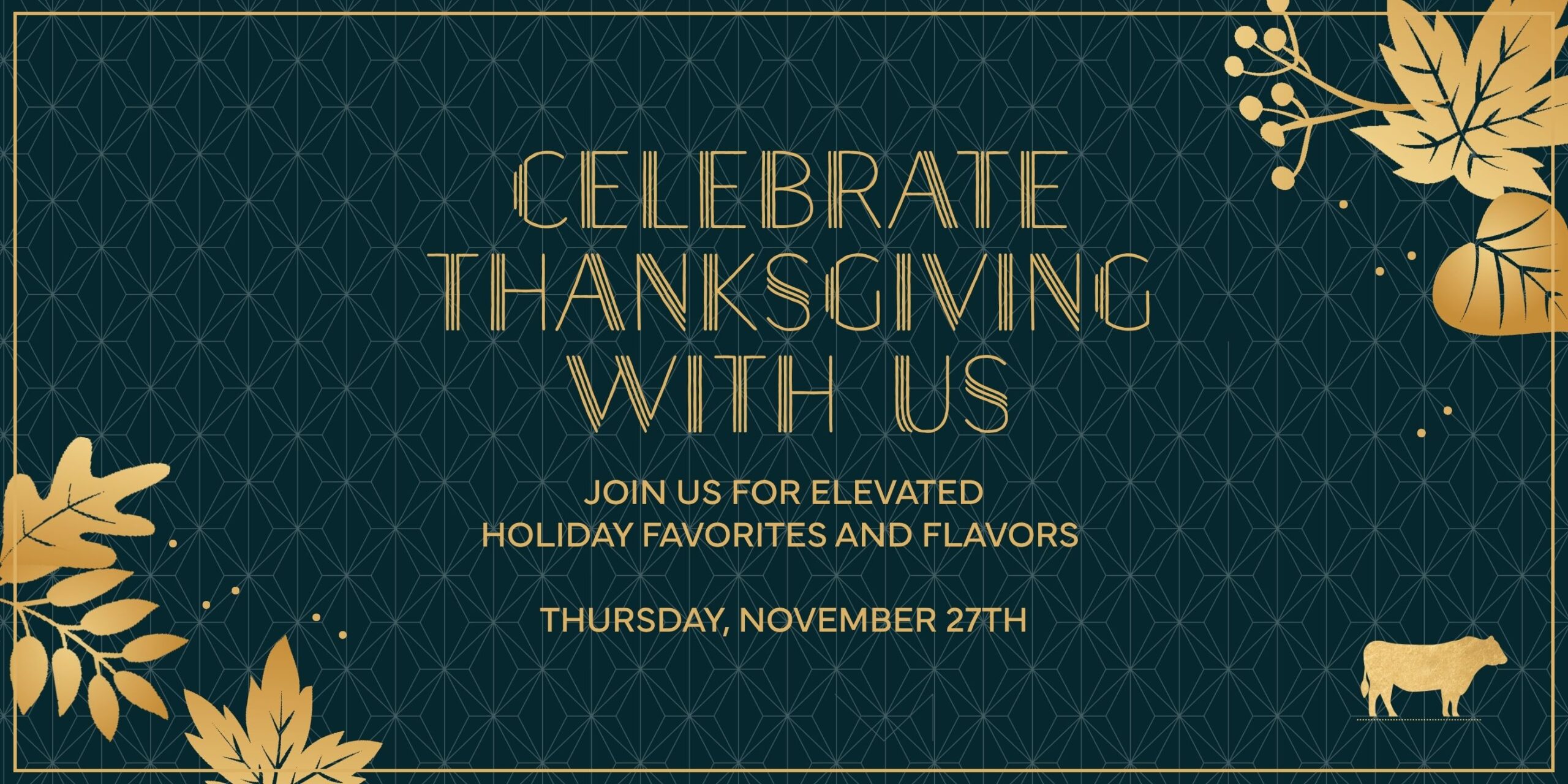 Join Us For Thanksgiving