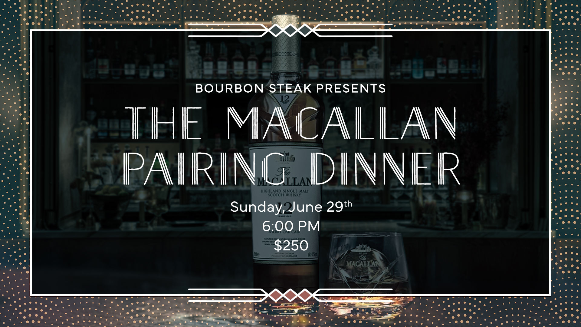 Macallan Pairing Dinner