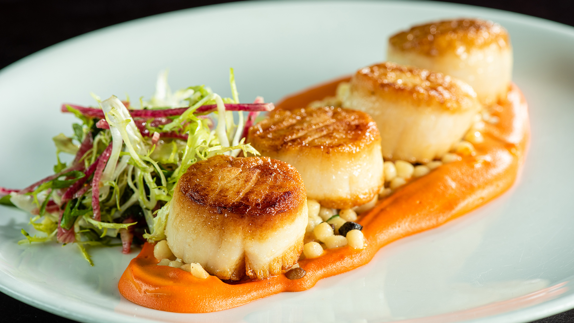 Scallops  at Bourbon Steak Miami